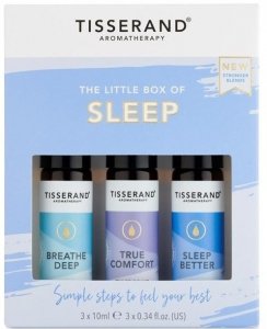 TISSERAND AROMATHERAPY The Little Box of Sleep - Zestaw olejków eterycznych roll-on na dobry sen (3 x 10 ml)