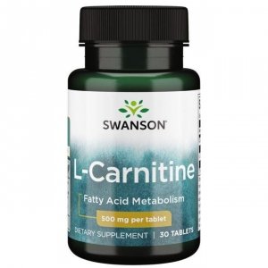 SWANSON L-Carnitine 500 mg (30 tabl.)