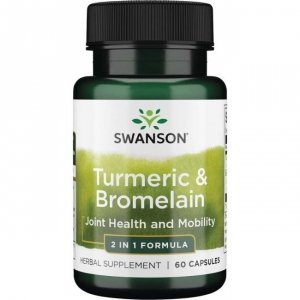 SWANSON Full Spectrum Turmeric & Bromelain (60 kaps.)