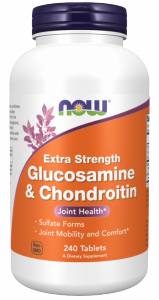 NOW FOODS Extra Strength Glucosamine & Chondroitin (240 tabl.)