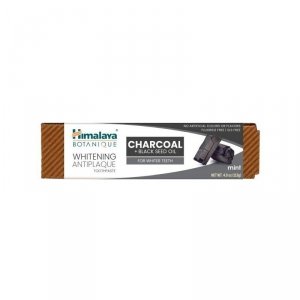 HIMALAYA Pasta do zębów Botanique Whitening Antiplaque Tootpaste Charcoal + Black Seed Oil (113 g)