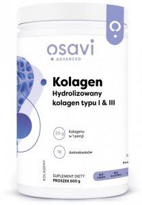 OSAVI Kolagen Hydrolizowany typu I & III (600 g)