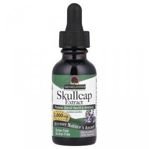 NATURE'S ANSWER Skullcap Extract - Ekstrakt z tarczycy (30 ml)