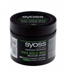 Syoss Wosk stylizujący do włosów Max Hold Medium Shine 150ml
