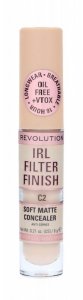 Makeup Revolution IRL Filter Finish Korektor w płynie C2 6g