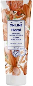 ON LINE Floral Kwiatowy Balsam do ciała - Magnolia & Melon 250ml