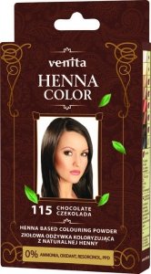 VENITA Henna Color Ziołowa Odżywka koloryzująca - 115 Czekolada 1op.