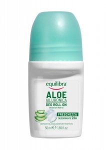 EQUILIBRA Aloe Dezodorant roll-on z aloesem i kwasem hialuronowym 50ml