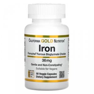 Iron | Żelazo 36 mg 90 kaps.