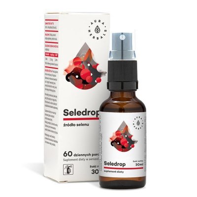 AURA HERBALS Seledrop - Selen 110 mcg, selenian IV sodu - aerozol (30 ml)