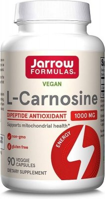 JARROW FORMULAS L-Karnozyna 500 mg - L-Carnosine (90 kaps.)