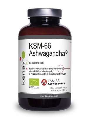 KENAY EKO Ashwagandha KSM-66 (300 kaps.)