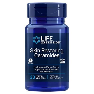 LIFE EXTENSION Skin Restoring Ceramides (30 kaps.)