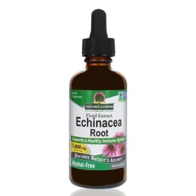 NATURE&#039;S ANSWER Echinacea Root - Korzeń Jeżówki (30 ml)