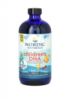 NORDIC NATURALS Childrens DHA 530 mg (473 ml)