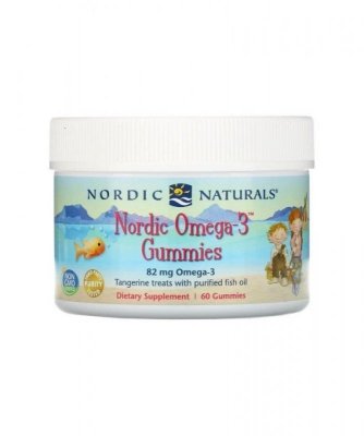 NORDIC NATURALS Nordic Omega-3 Gummies (60 żelek)