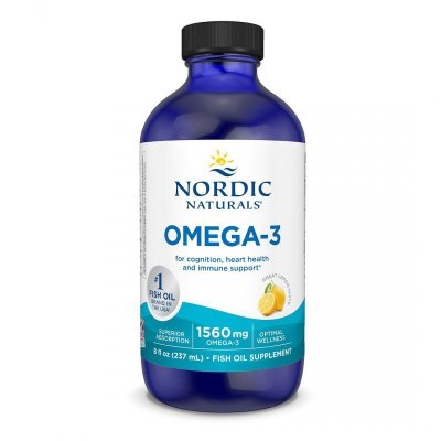 NORDIC NATURALS Omega-3, Lemon, 1560 mg (237 ml)