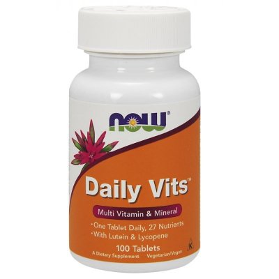 NOW FOODS Daily Vits - Witaminy i Minerały (100 tabl.)