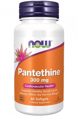 NOW FOODS Pantethine 300 mg (60 kaps.)