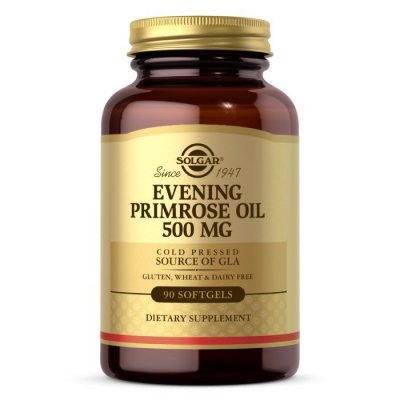 SOLGAR Evening Primrose Oil 500 mg - Olej z Wiesiołka 500 mg  (180 kaps.)