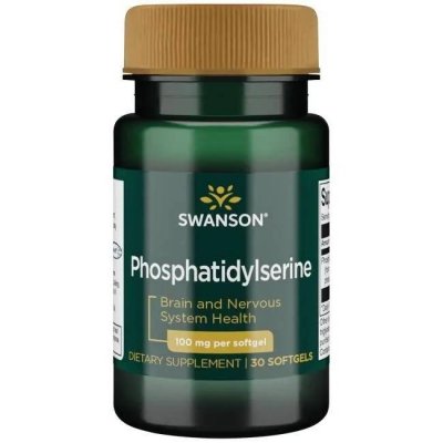 SWANSON Fosfatydyloseryna 100 mg (30 kaps.)