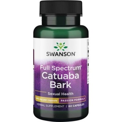 SWANSON Full Spectrum Catuaba Bark 465 mg (60 kaps.)