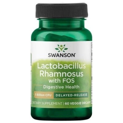 SWANSON Lactobacillus Rhamnosus with FOS (60 kaps.)
