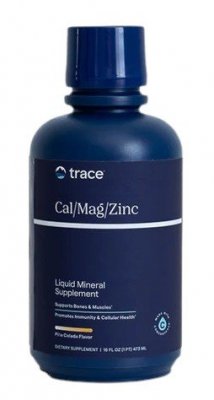 TRACE MINERALS Liquid Cal/Mag/Zinc - smak pina colada (473 ml)