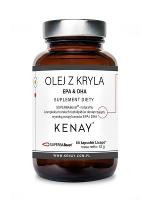 KENAY Superba Boost Olej z Kryla - EPA & DHA (60 kaps.)