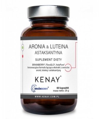KENAY Aronia & Luteina Astaksantyna (60 kaps.)