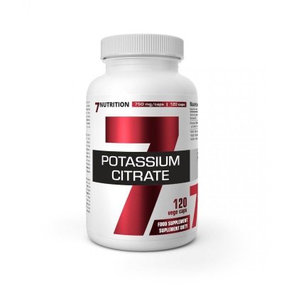 7NUTRITION Potassium Citrate - Cytrynian Potasu (120 kaps.)