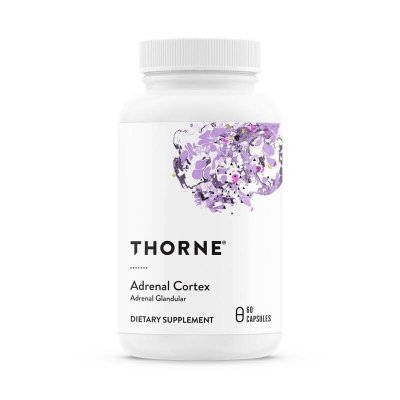 Thorne Adrenal Cortex 50 mg – 60 kapsułek