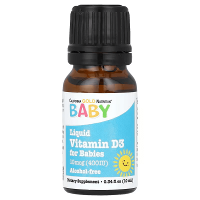 Baby D3 | Witamina D3 dla dzieci | 400 UI | 10ml