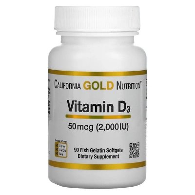 California Gold Nutrition Witamina D3