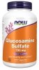 NOW FOODS Glucosamine Sulfate - Siarczan glukozaminy 750 mg (240 kaps.) 