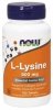 NOW FOODS L-Lizyna 500 mg (100 tabl.) 