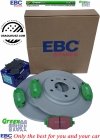 Tylne klocki GreenStuff + tarcze hamulcowe 328mm EBC seria Premium Dodge Caravan 2012-