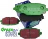 Tylne klocki GreenStuff + tarcze hamulcowe 328mm EBC seria Premium Chrysler Voyager Town Country 2012-
