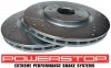 Przednia WIERCONA nacinana tarcza hamulcowa 330mm POWERSTOP Volkswagen Routan 2012-