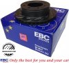 Tylne klocki YellowStuff + NACINANE tarcze hamulcowe EBC seria USR GMC Yukon XL 2500 2000-2007