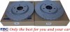 Przednie klocki GreenStuff + NAWIERCANE NACINANE tarcze hamulcowe 330mm EBC seria GD Fiat Freemont 2012-