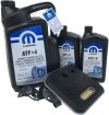 Olej MOPAR ATF+4 6,89l oraz filtr oleju oleju skrzyni biegów 42RE Dodge RAM 1998-2009