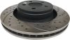 Klocki + WIERCONE tarcze hamulcowe przednie 332mm Dodge Nitro