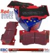 Przednie klocki RedStuff + tarcze hamulcowe 352mm EBC seria PREMIUM Ford Mustang 2015-