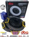 Tylne klocki EBC YellowStuff + tarcze hamulcowe DBA seria 4000 T3 RAM 1500 DT 2019-