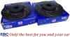 Przednie CERAMICZNE klocki RedStuff + tarcze hamulcowe EBC seria GD Ford Mustang 5,0 V8 2015-