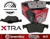 Klocki hamulcowe tylne brembo XTRA brembo Saturn Red Line 2007-2009