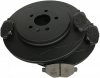 Tylne klocki + NACINANE tarcze hamulcowe 345mm Ford Flex 2012-