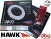 Przednie klocki HAWK SUPER DUTY + tarcze hamulcowe DBA 4000 T3 RAM 1500 DT 2019-