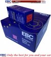 Przednie CERAMICZNE klocki RedStuff + NAWIERCANE NACINANE tarcze hamulcowe 320mm EBC seria GD Ford Escape AWD 2013-